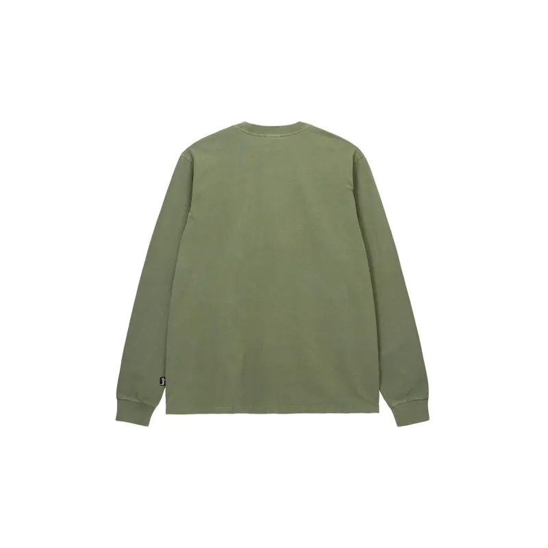 Stussy Pigment Dyed Long Sleeve Crew-22