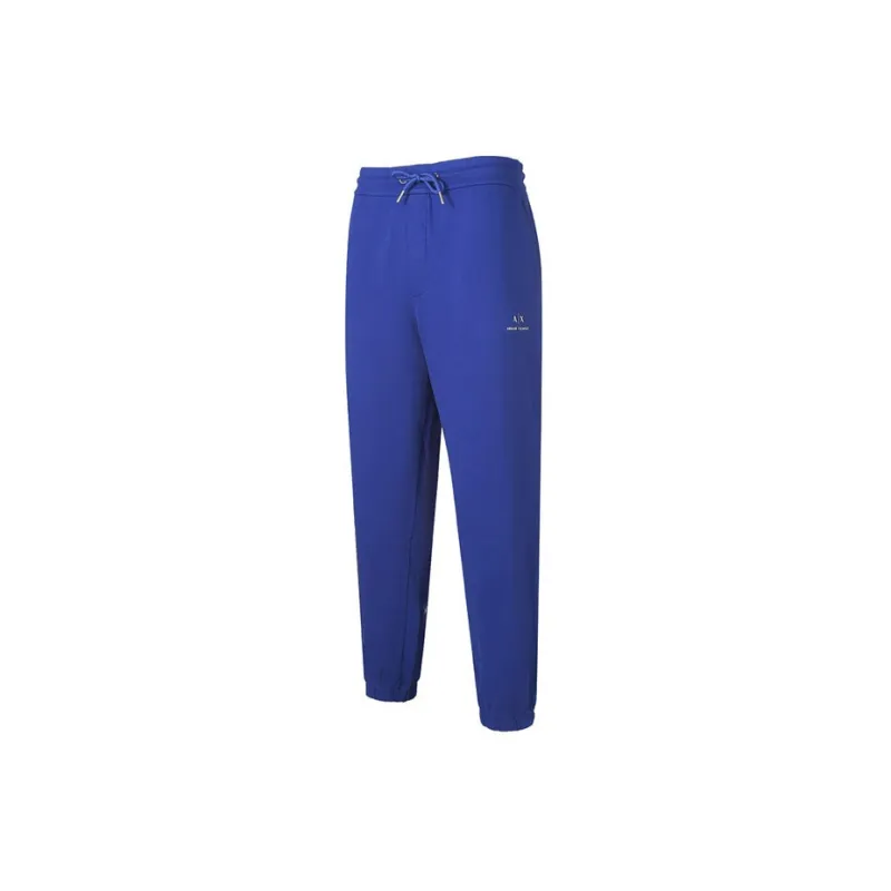 ARMANI EXCHANGE Knitted Sweatpants Men Royal Blue-4