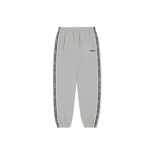 Nerdy Knitted Sweatpants Unisex Heather Gray