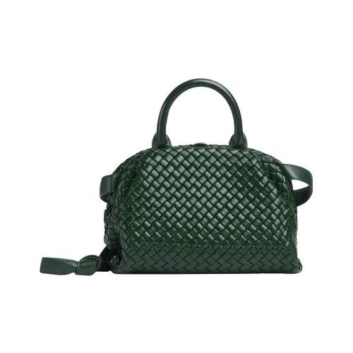 Bottega Veneta Handle Intrecciato Top Handle Small Raintree