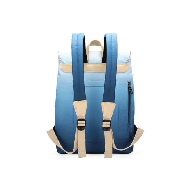 NATIONAL GEOGRAPHIC Fabric Backpack Medium Size Unisex Blue/Red/Khaki/Black-3