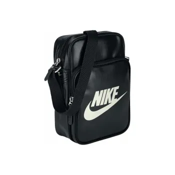 Nike Heritage Leather Shoulder Bag Crossbody Bag Regular Unisex Black
