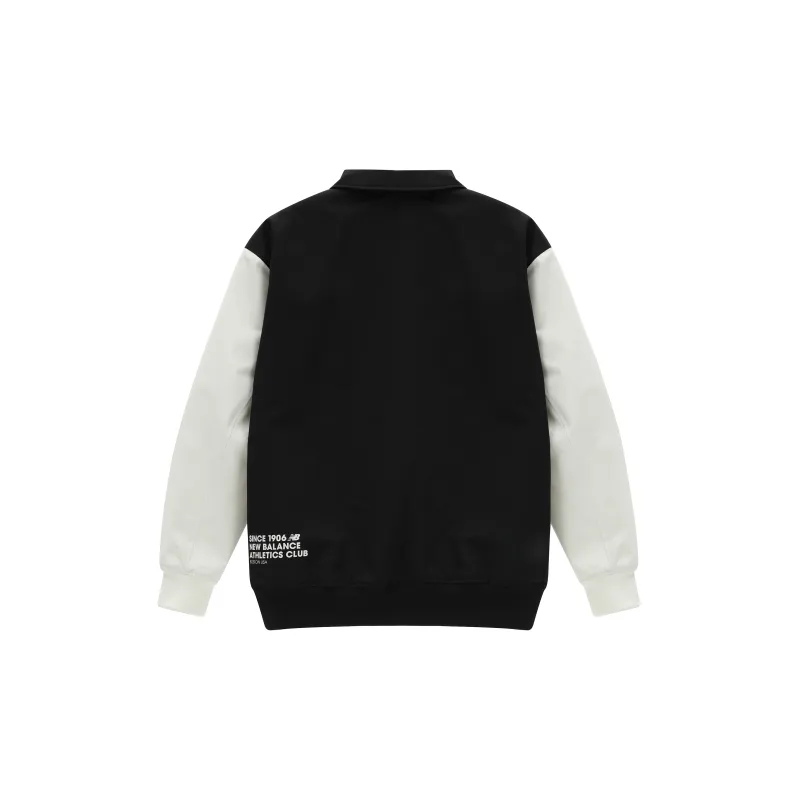 New Balance Puffer Jacket Fall And Winter Unisex Black-1