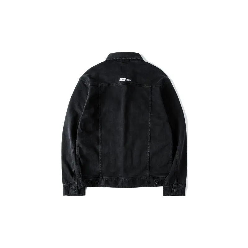 Lee Denim Jackets Men Black-1