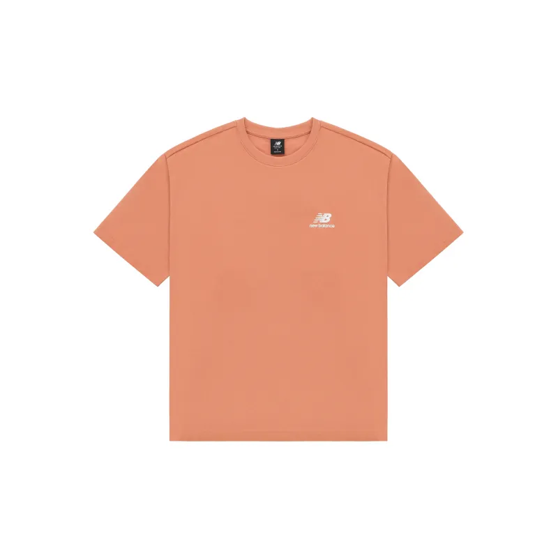 New Balance T Shirt Unisex Orange Red-1