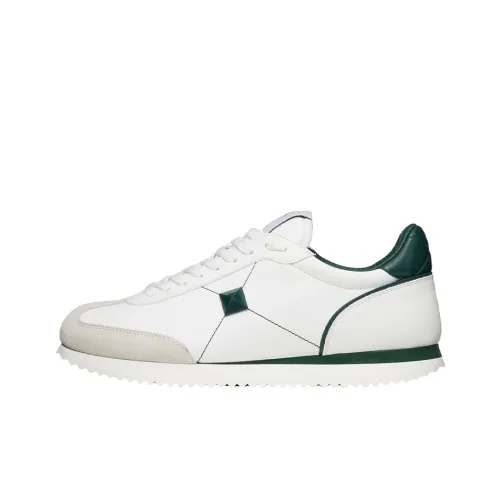 Valentino Casual Shoes Men Low-Top White/Green