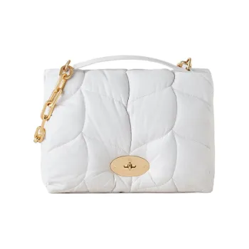 Mulberry Nappa Leather One Shoulder Handbags Women's White