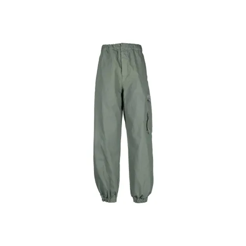 Maison Mihara Yasuhiro Cargo Pants Men Yellow Green