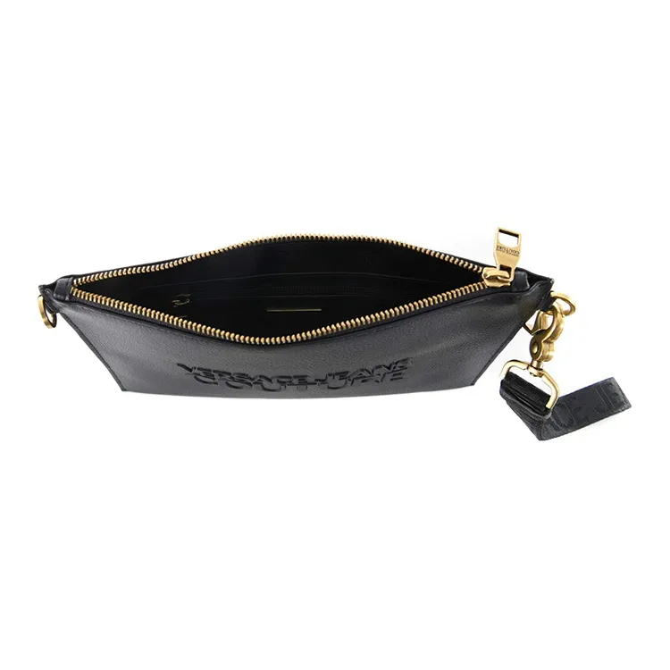 VERSACE JEANS COUTURE Polyurethane Clutch Regular Men's Black-6