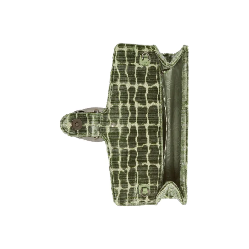 GUCCI Dionysus Velvet Jacquard Fabric Crossbody Bag Shoulder Bag Women's Green-6