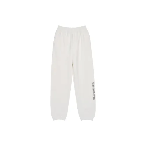 Acme De La Vie Knitted Sweatpants Men Off White