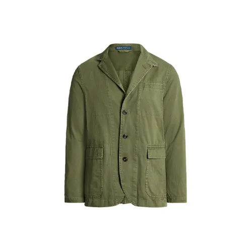 Polo Ralph Lauren Jackets Men Army Green