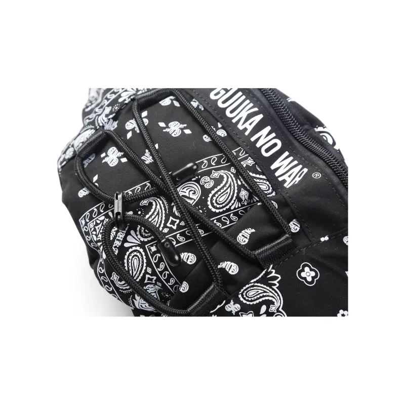Guuka Polyester Fanny Pack Regular Unisex Black-3