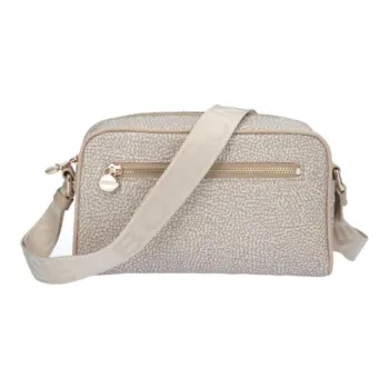 BORBONESE Zipped Small Camera Bag