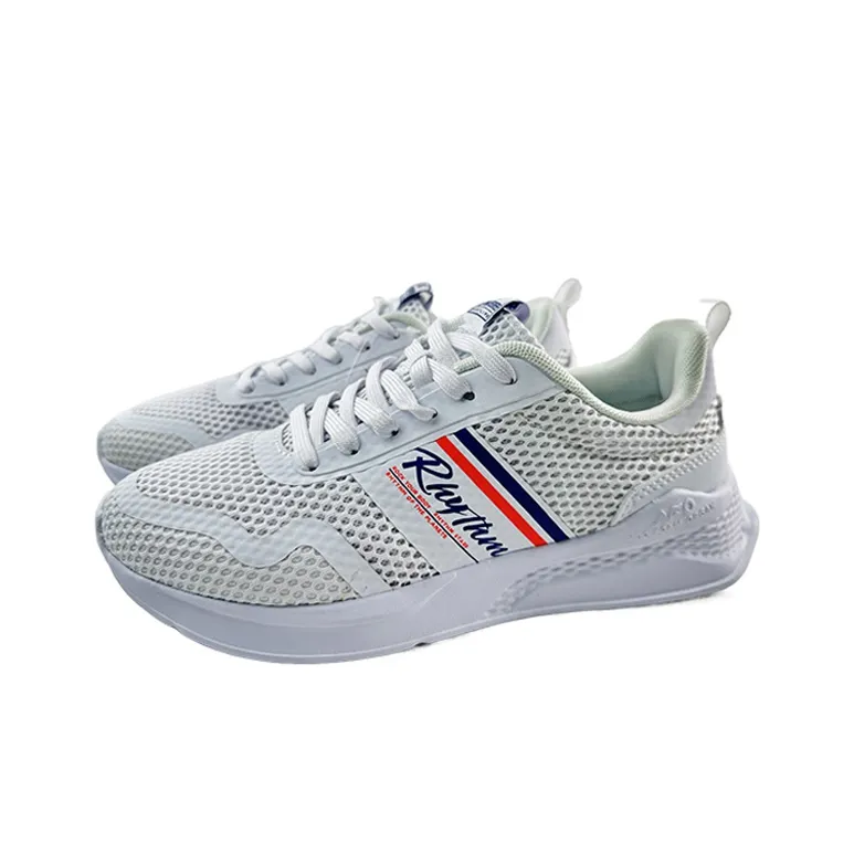 361° Low Top Casual Shoes Women's White Blue-3