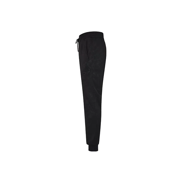RARE Knitted Sweatpants Men's Black-2