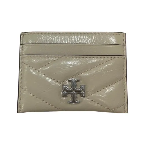 TORY BURCH Sheepskin Card Holder Women's Cream White