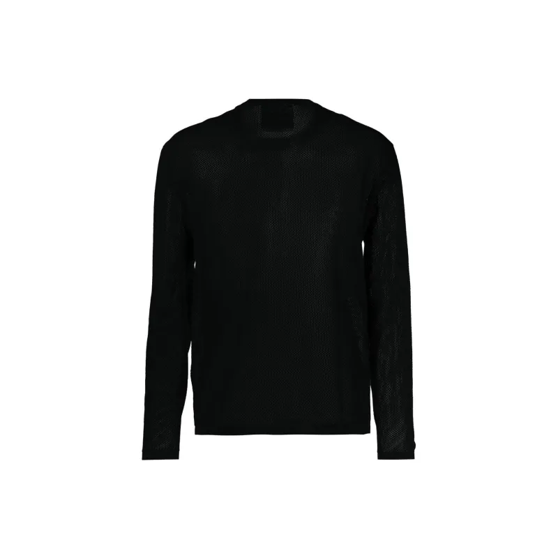 MOSCHINO Logo Intarsia Knit Crewneck Jumper-1