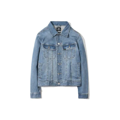 Lee Denim Jackets Men Blue