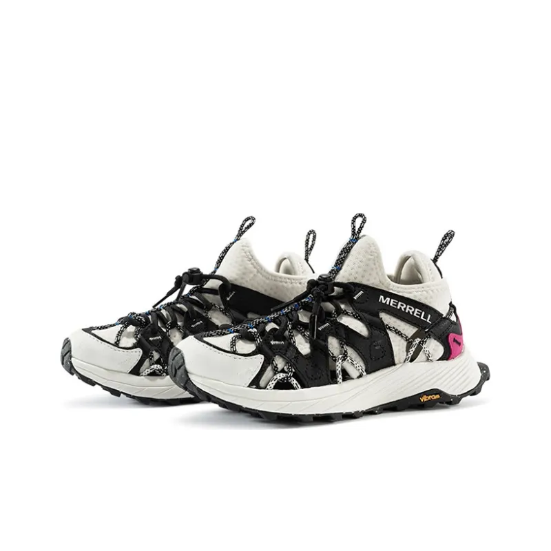 MERRELL Moab Flight Sheve Slip-Resistant Breathable Outdoor Shoes Women's White Black-1