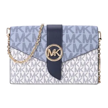 MICHAEL KORS Charm Artificial Leather Envelope Bag, Shoulder Bag Medium Size Women's