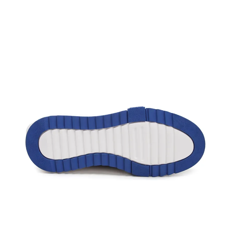 Satchi Skateboard Shoes Men Low Top Blue-5