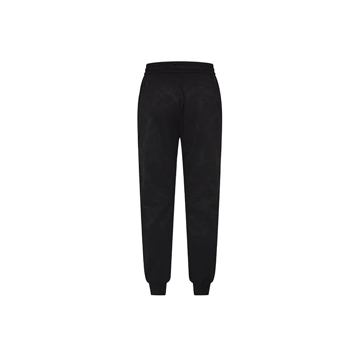 RARE Knitted Sweatpants Men's Black-1