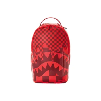 SPRAYGROUND PVC Travel Bags Backpack Large Size Unisex Red