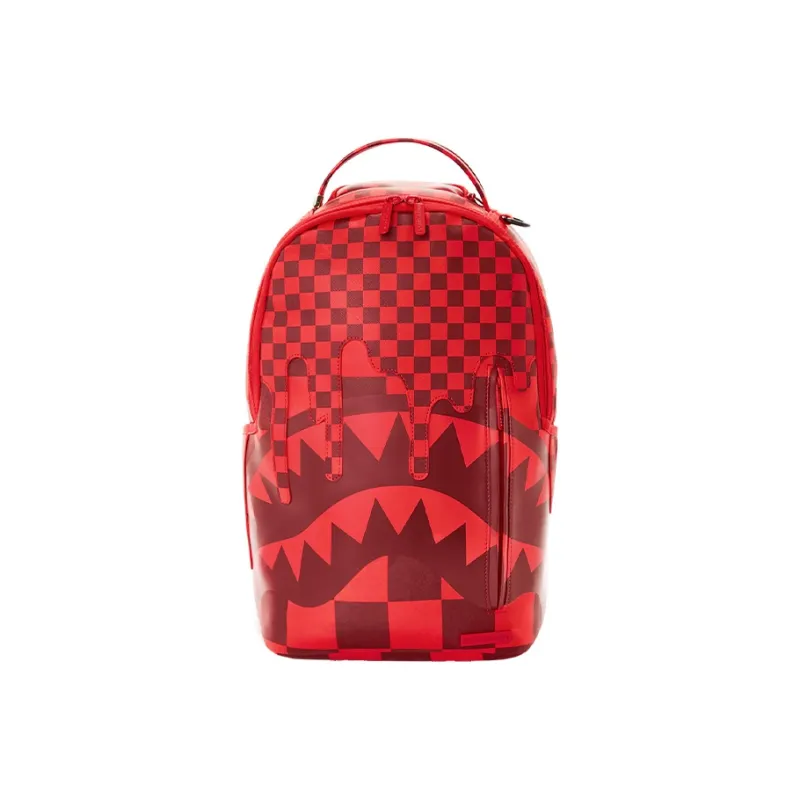 SPRAYGROUND PVC Travel Bags Backpack Large Size Unisex Red-0