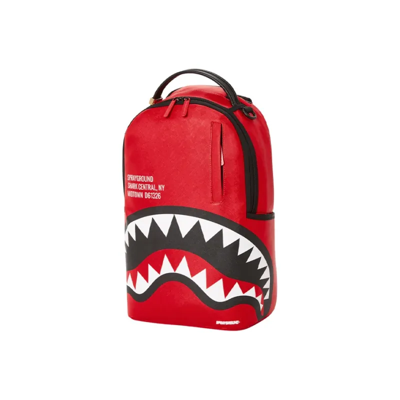 SPRAYGROUND PVC Backpack Large Size Unisex Red-1