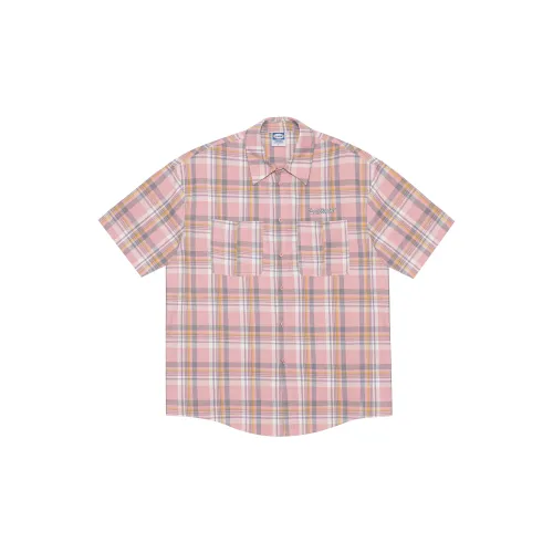 F426 Shirts Unisex Pink Plaid