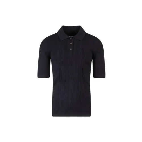 Maison Margiela Polo Shirts Men Blue