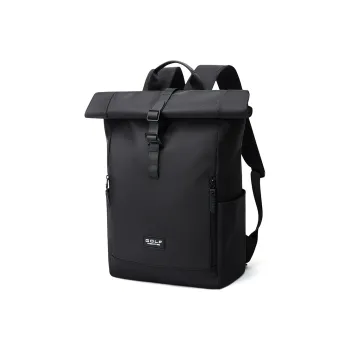 GOLF Fabric Backpack Tubas Men's Black/Gray White