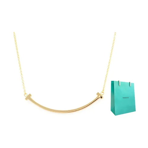 TIFFANY & CO. Women's T-Smile Necklace Collection Necklace