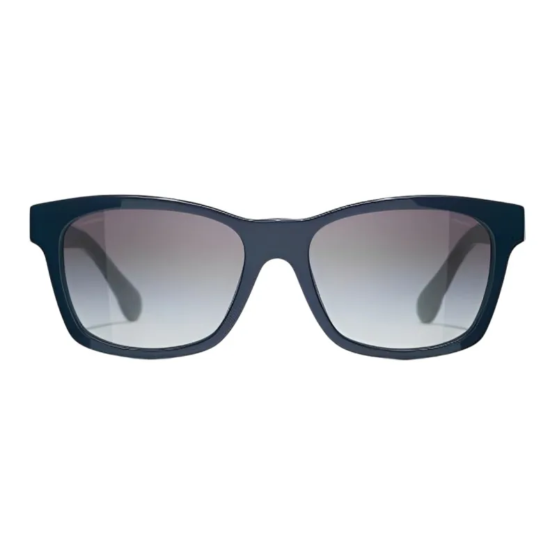 CHANEL Acetate Rectangular Sunglasses Women's-0