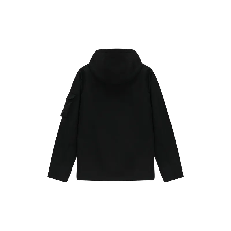New Balance Jackets Unisex Black-1