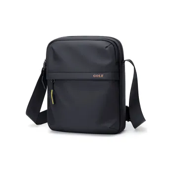GOLF Fabric Crossbody Bag Shoulder Bag Regular Men's Misty Black