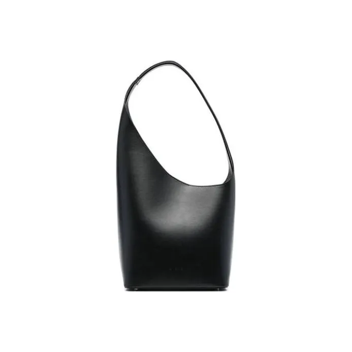 AESTHER EKME Calfskin Handbag Shoulder Bag Women's Black-0