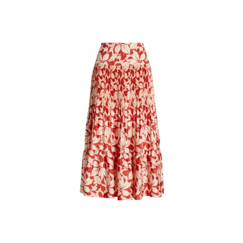 Polo Ralph Lauren Casual Long Skirts Women's Orange