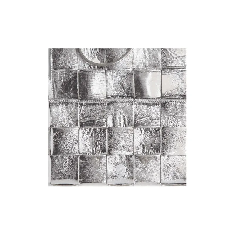 Bottega Veneta Intreccio Cassette Silver-4