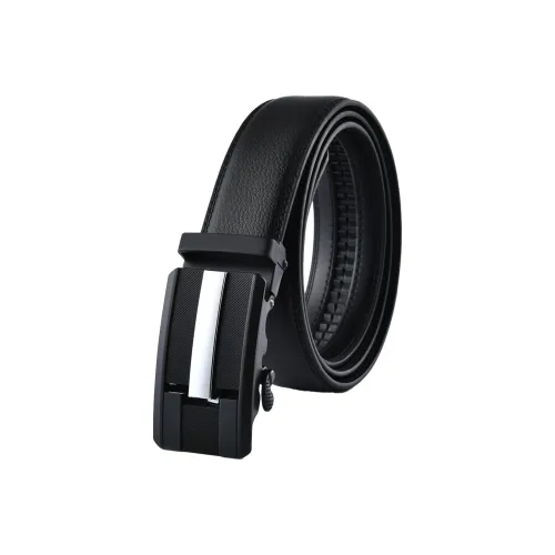 ALIEN BANG Cow Leather Leather Belts Men's 3.3CM