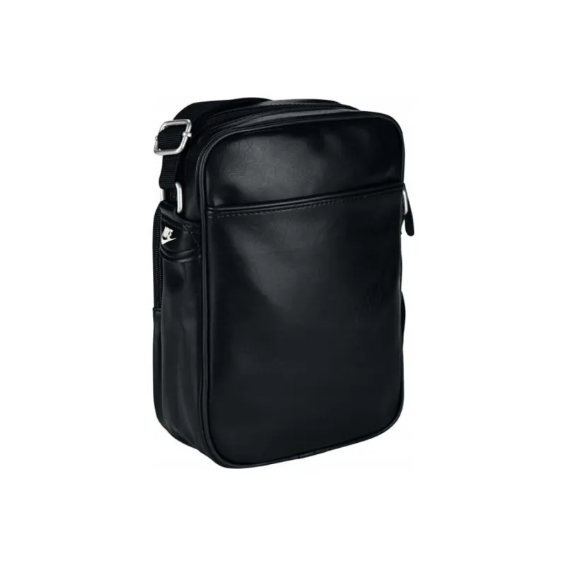 Nike Heritage Leather Shoulder Bag Crossbody Bag Regular Unisex Black-1