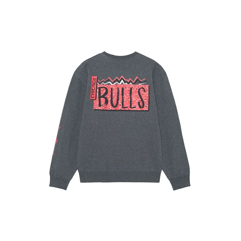 Mitchell Ness Sweatshirts Unisex Dark Gray-1