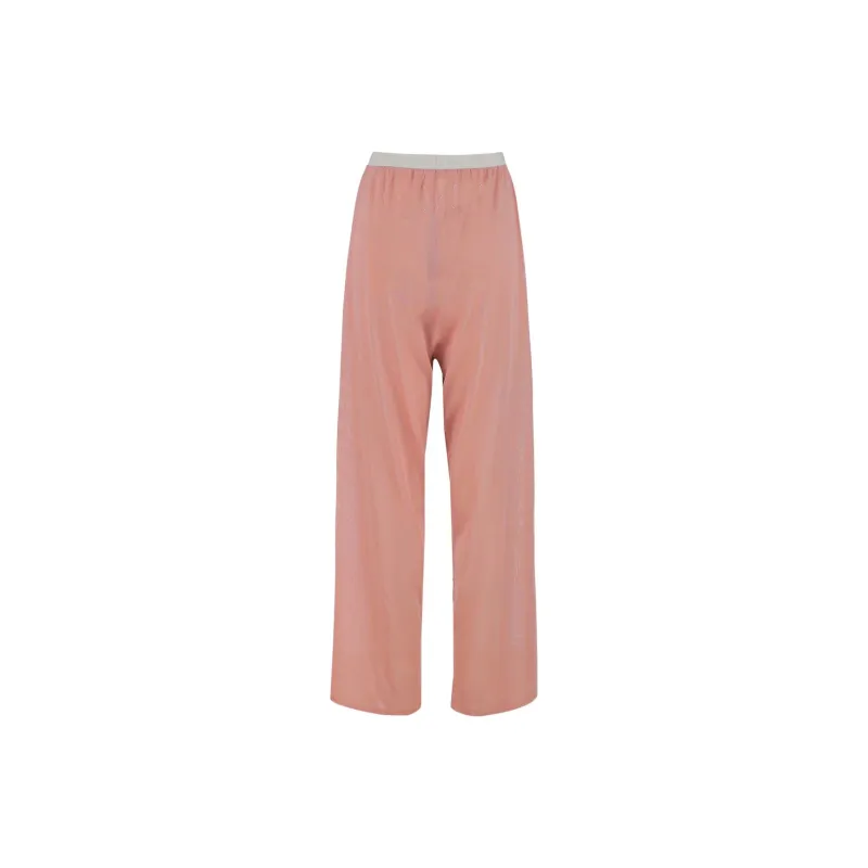 Maison Margiela Semi Sheer Wide Leg Trousers-1