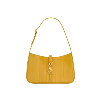 SAINT LAURENT Eel Skin Hobo Bag Shoulder Bag Hobo Bag Handbag Shoulder Bag Women's Yellow