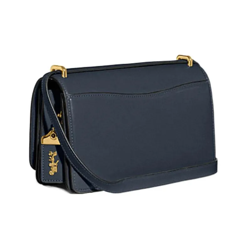 COACH Bandit Calfskin Crossbody Bag Shoulder Bag Women's Blue-1