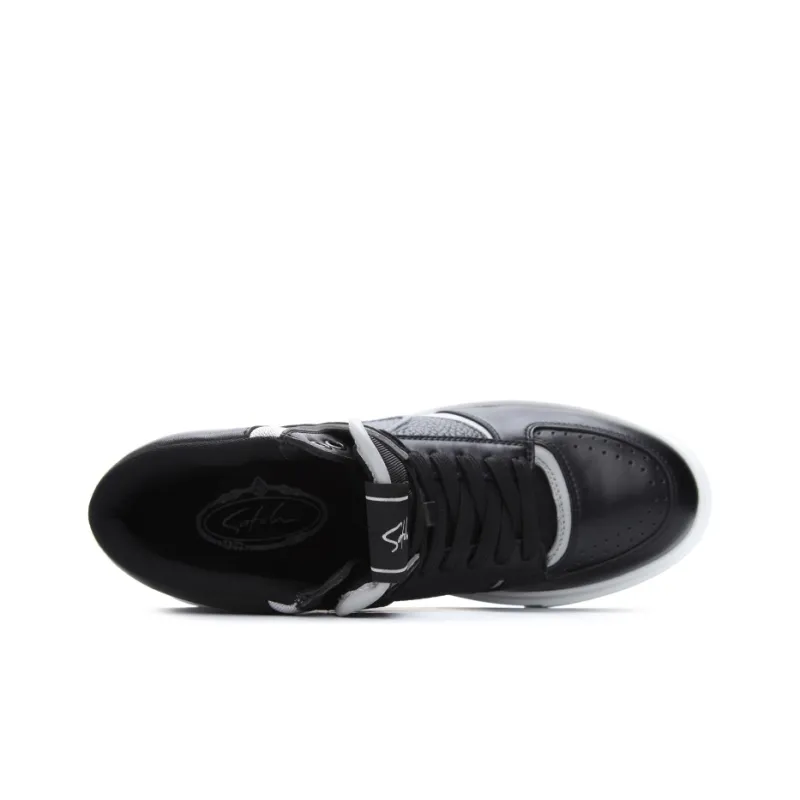 Satchi Skateboard Shoes Men High Top Black-3