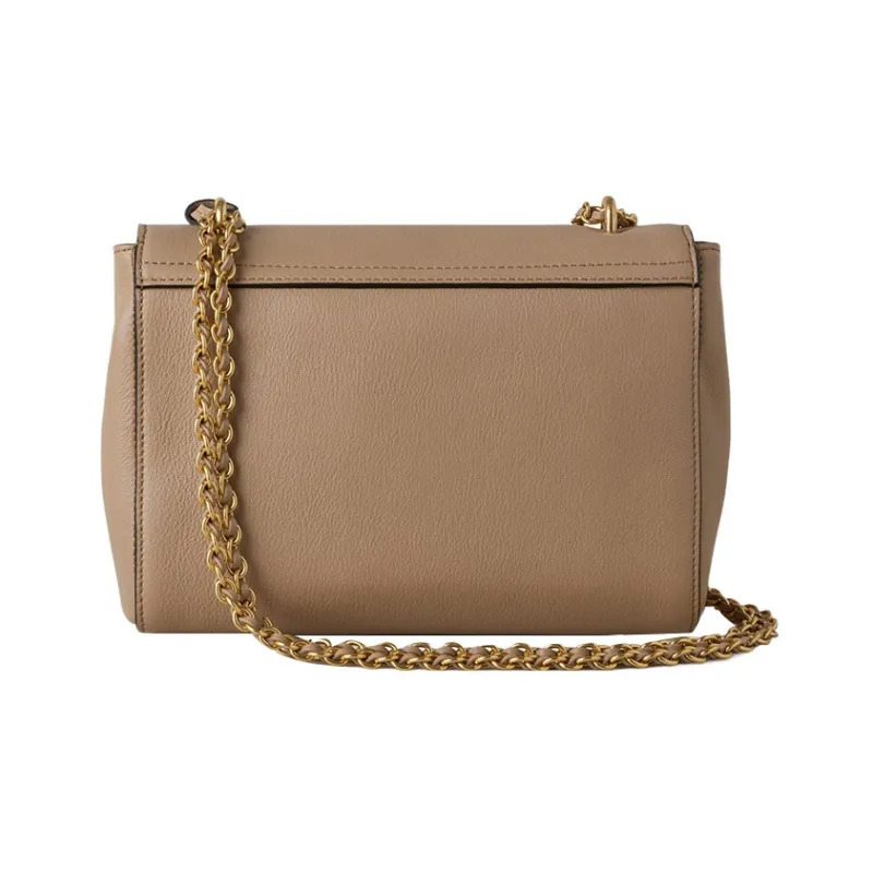 Mulberry Calfskin Shoulder Bag, Crossbody Bag Women's Maple-2