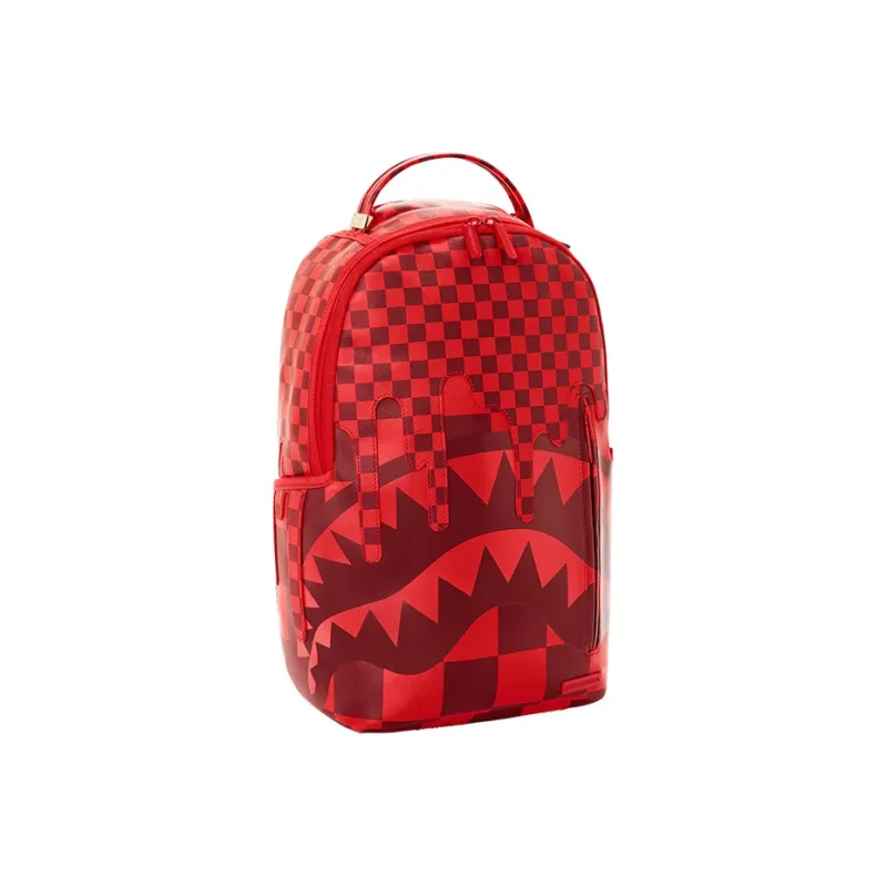 SPRAYGROUND PVC Travel Bags Backpack Large Size Unisex Red-1