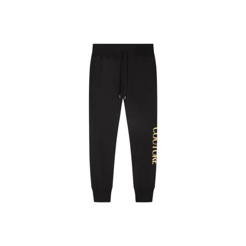 VERSACE JEANS COUTURE Knitted Sweatpants Men Black